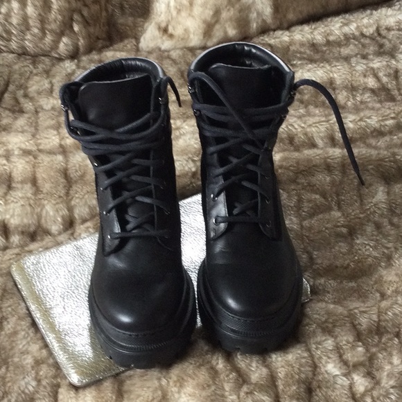 M. Gemi Shoes - M.GEMI leather moto boots